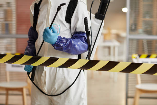 Professional Unattended Death Cleanup technician working in Pittsville, WI